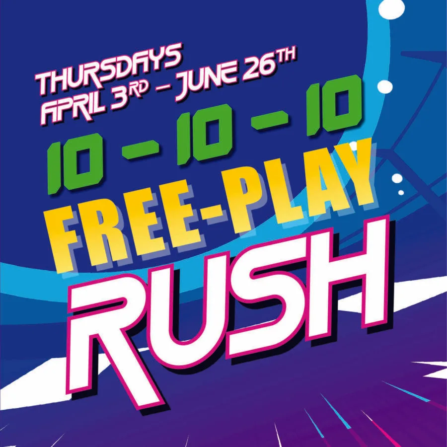 10-10-10 Free Play Rush